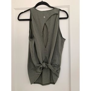 Lululemon Tie Back Tank